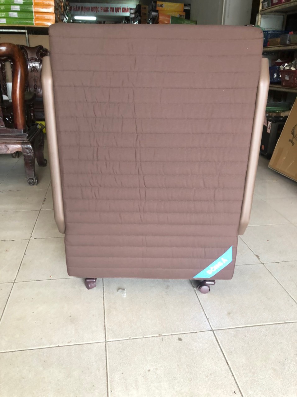 Giường nệm gấp bánh xe Hàn Quốc BK90