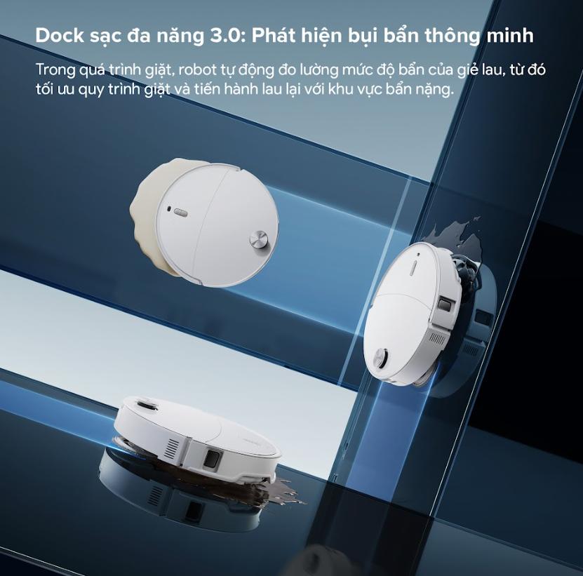 Robot vệ sinh sàn nhà Roborock Qrevo Edge 2