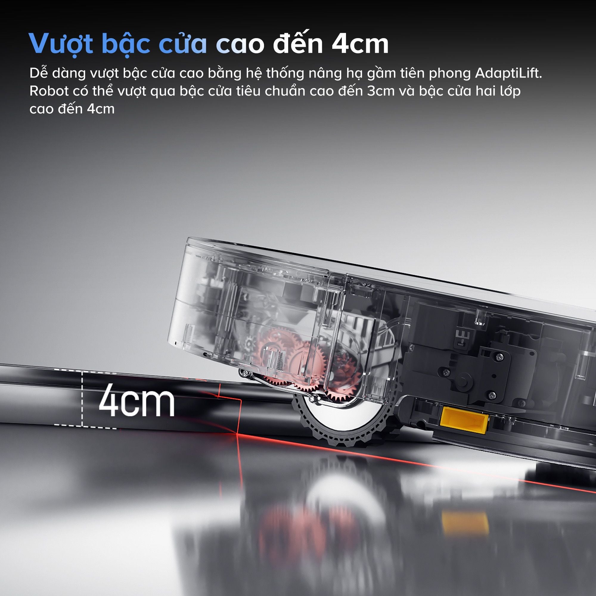 Robot Hút Bụi Lau Nhà Roborock Saros 10