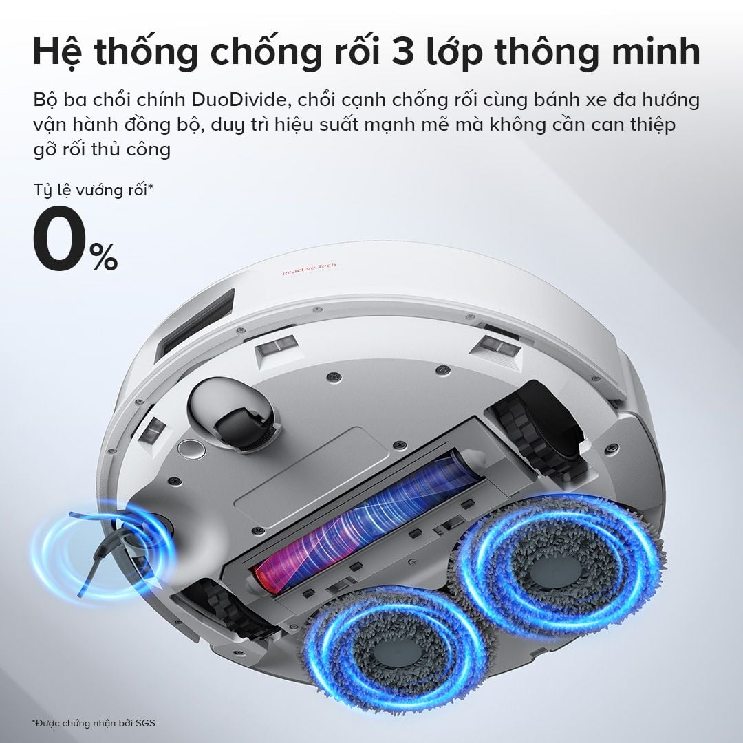 Robot Hút Bụi Lau Nhà Roborock Qrevo C Pro