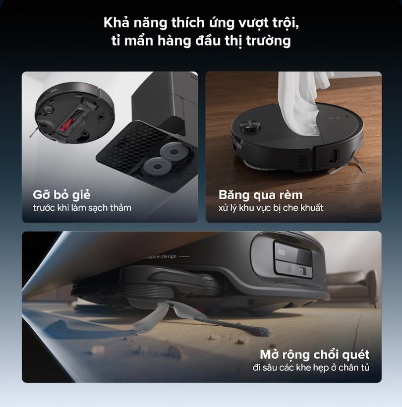 Robot vệ sinh sàn nhà Roborock Qrevo Edge 2