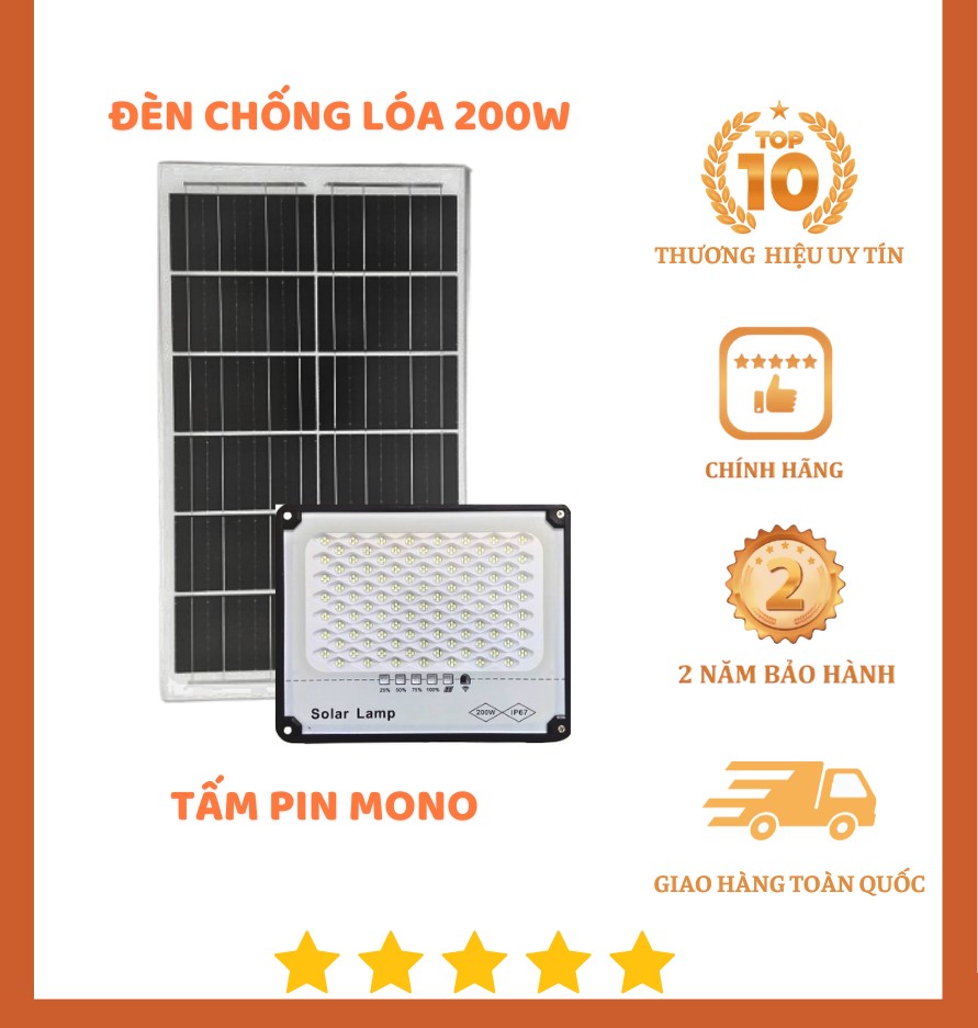 Đèn Chống Lóa 200W SOLARLED