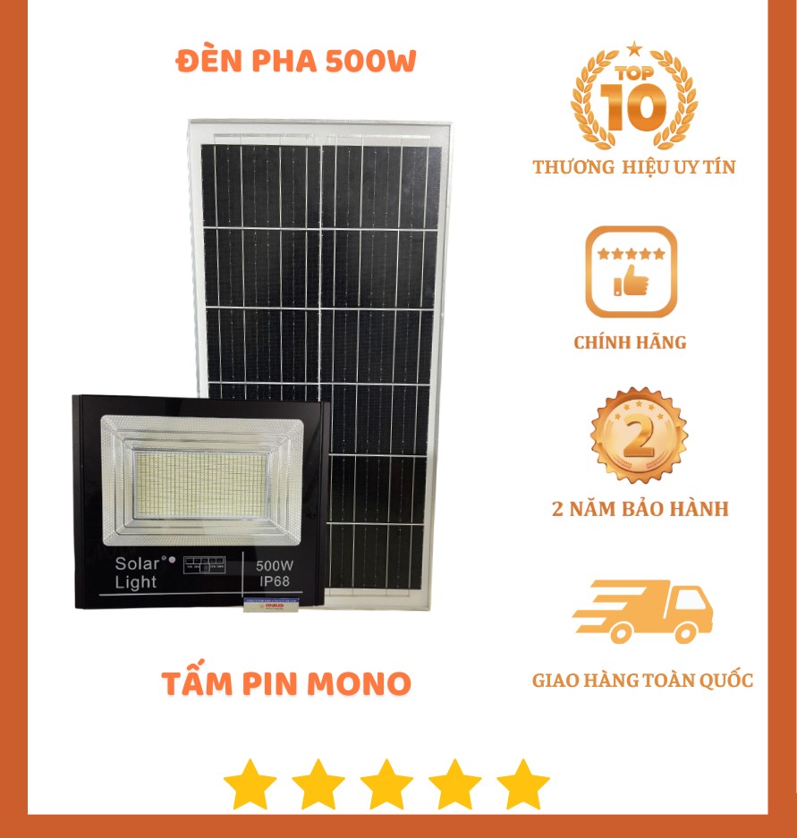 Đèn pha NLMT 500W SOLARLED