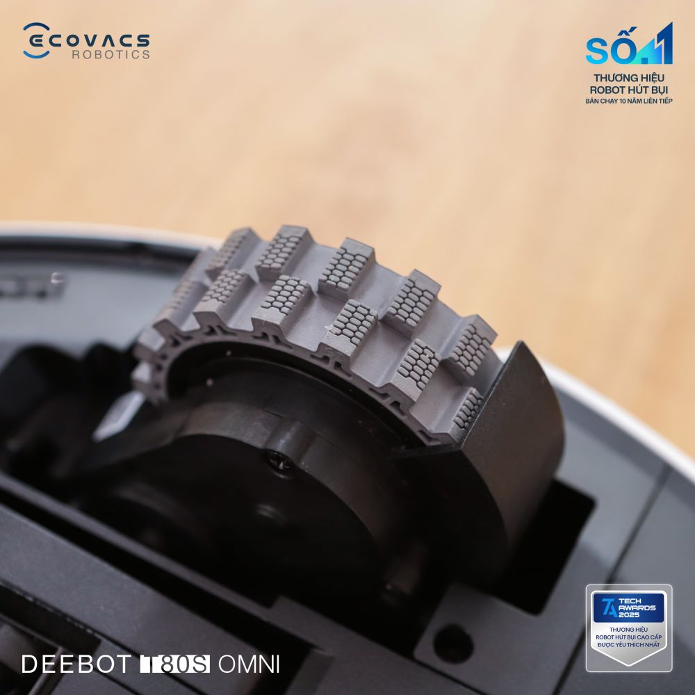 Robot hút bụi Ecovacs Deebot T80s Omni | Lực hút 24.800 Pa