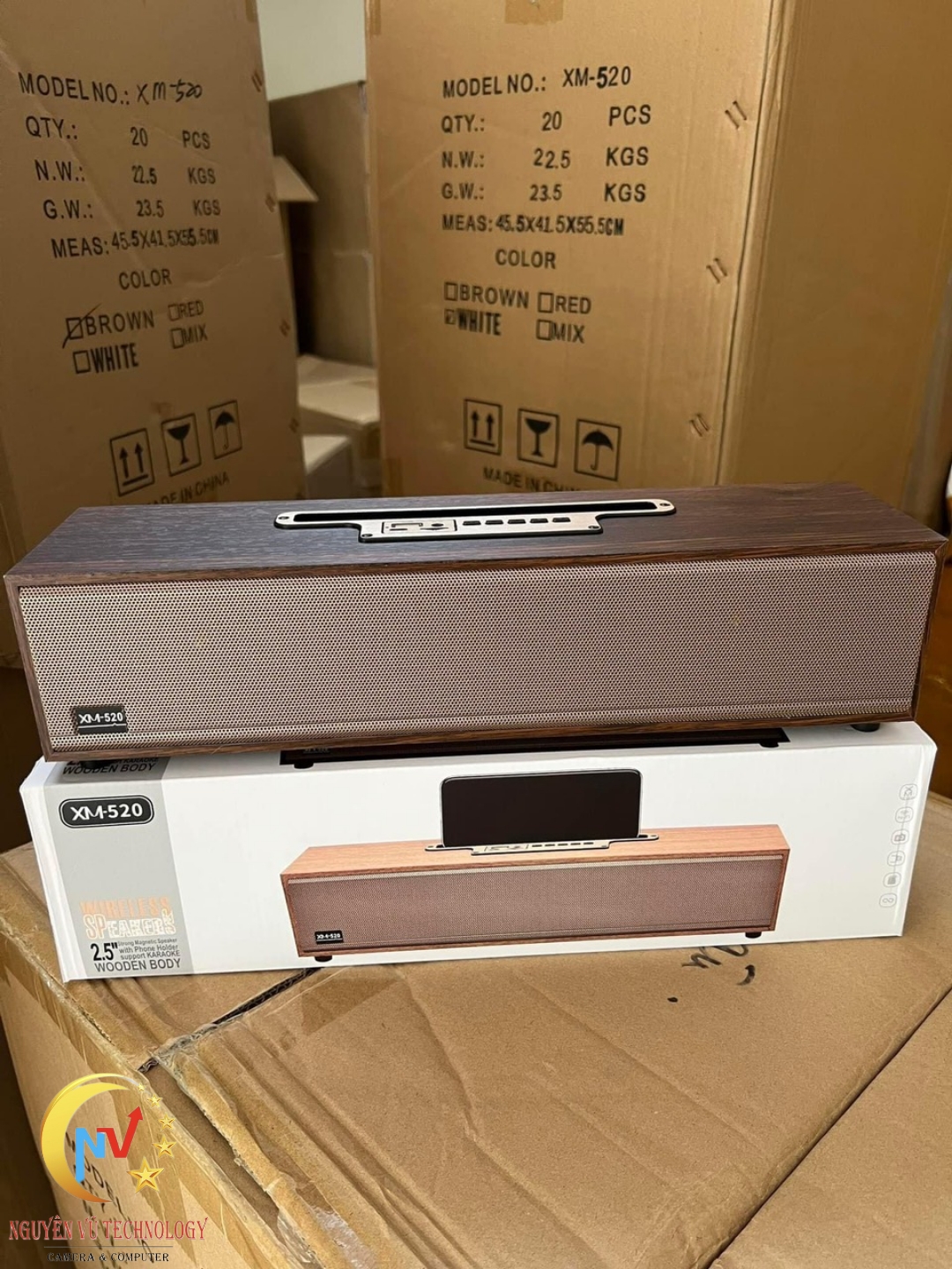 Loa gỗ Bluetooth XM520