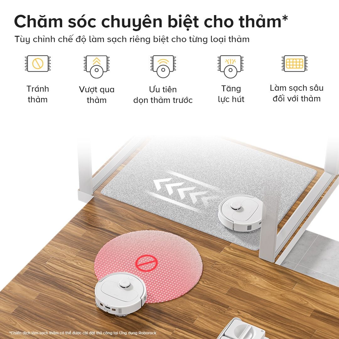 Robot Hút Bụi Lau Nhà Roborock Qrevo C Pro