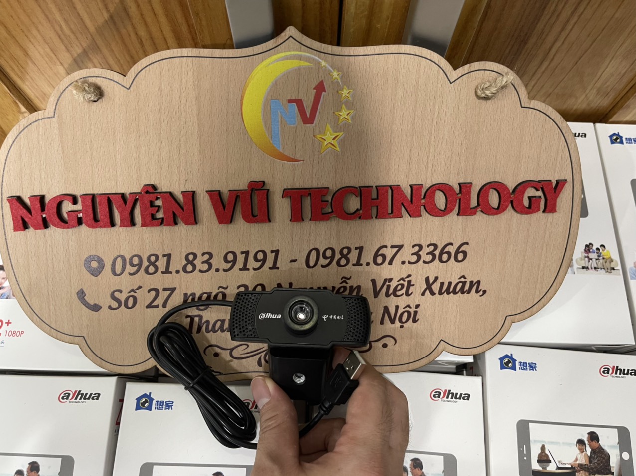 {Ngon-Bổ-Rẻ} Webcam Dahua Z2+ 1080P FULL HD siêu nét phù hợp đào tạo online trực tuyến bảo hành 6 tháng