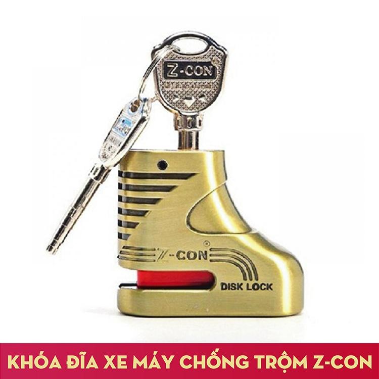 Ổ khóa đĩa chống trộm xe máy Z-Con