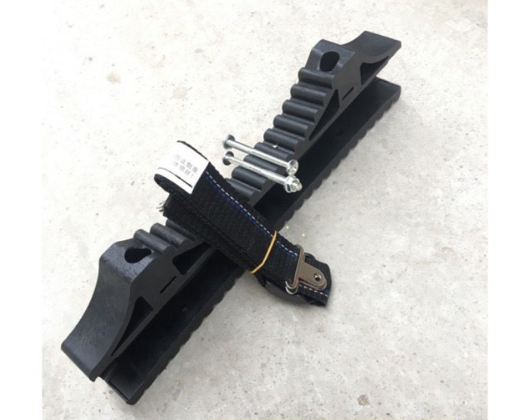 Ốp chống trượt thang nhôm rút đơn - ốp cao su chống trượt cho thang rút đơn leo trụ điện, leo cây, phụ kiện thang nhôm