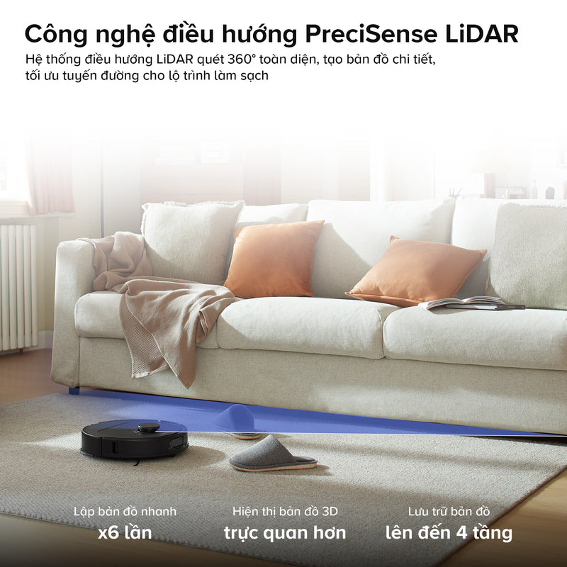Robot Hút Bụi Lau Nhà - Roborock Qrevo S Pro