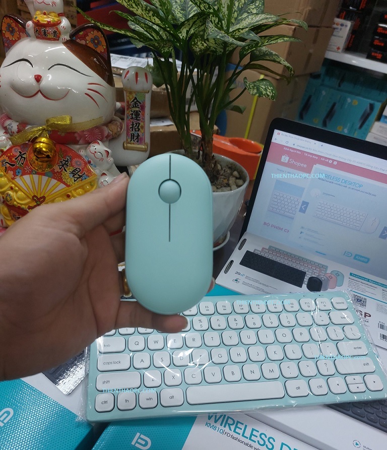 COMBO PHÍM + CHUỘT KHÔNG DÂY VSP FD-KM810