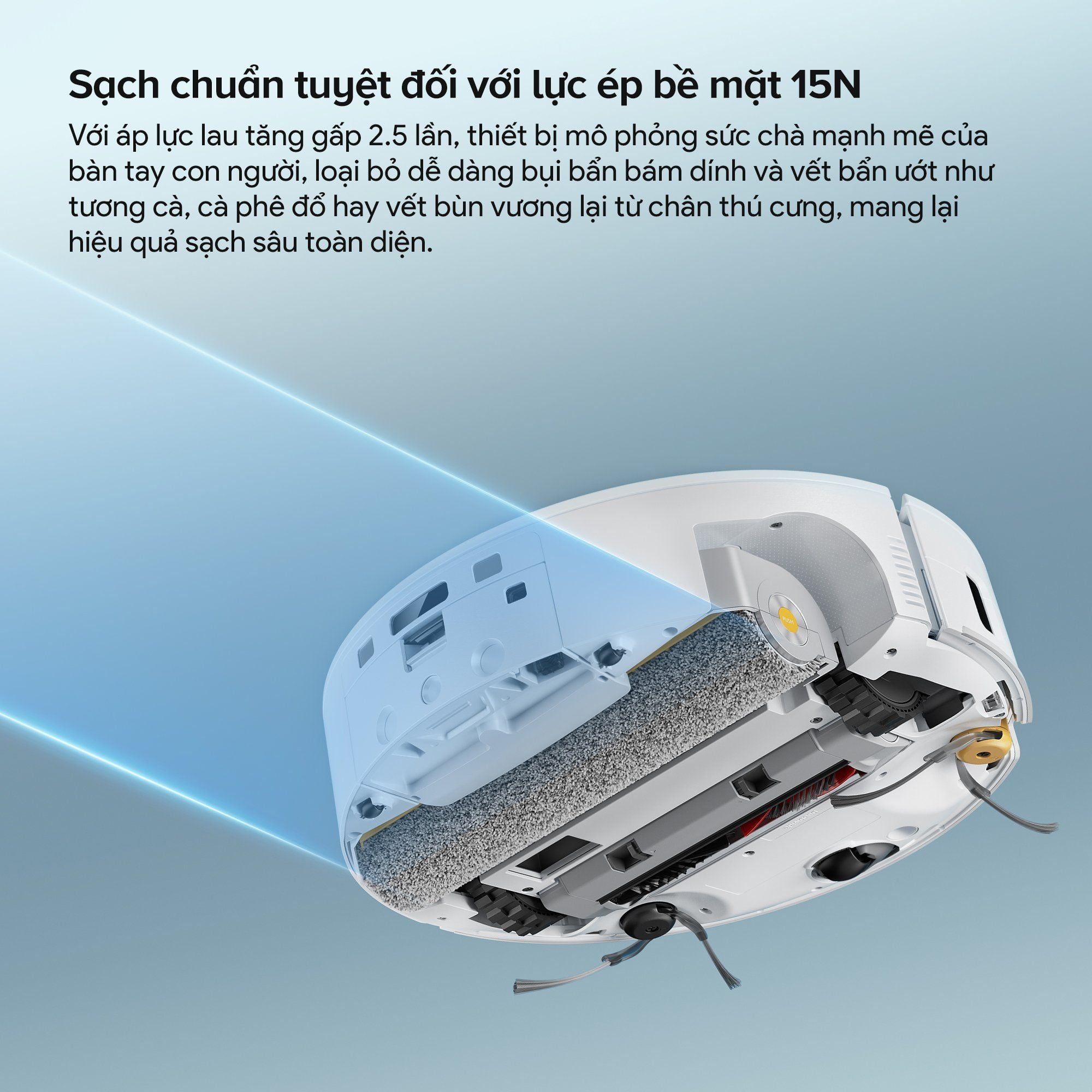 Robot Hút Bụi Lau Nhà Roborock Qrevo Curv 2 FLow