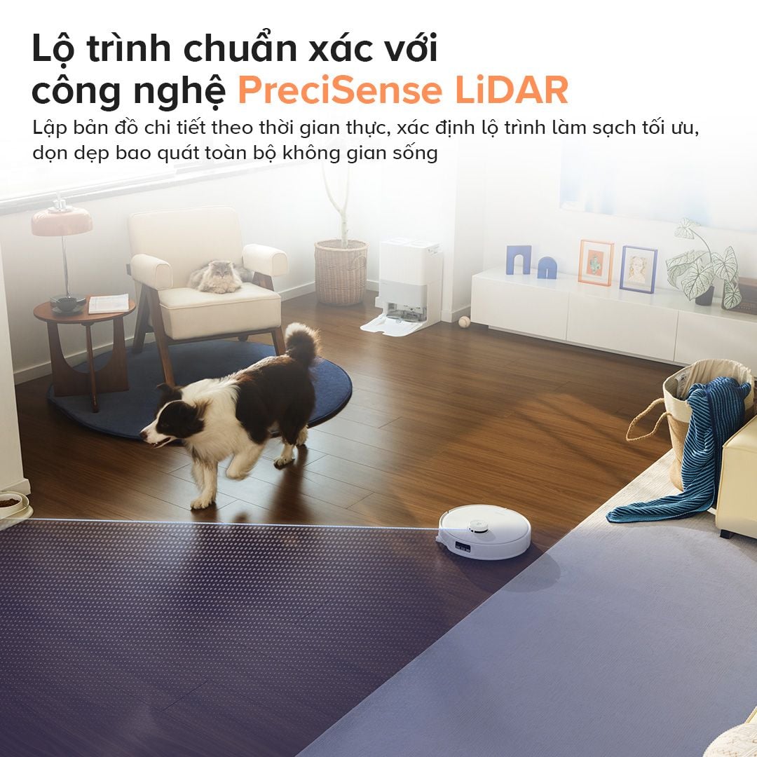 Robot hút bụi lau nhà Roborock Qrevo EdgeT