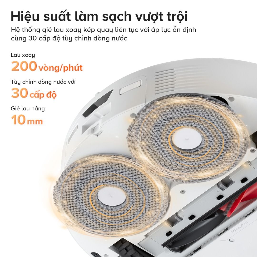 Robot Hút Bụi Lau Nhà Roborock Qrevo Edge 5V1