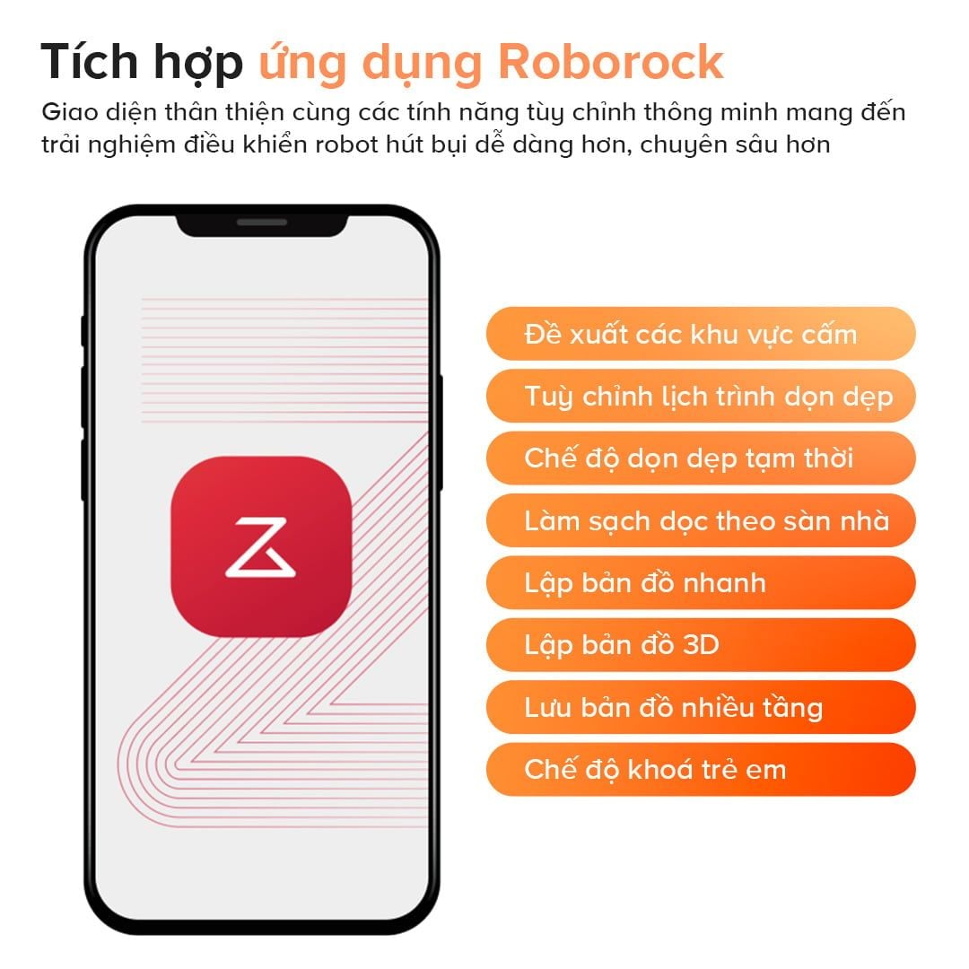 Robot hút bụi lau nhà Roborock Qrevo EdgeT