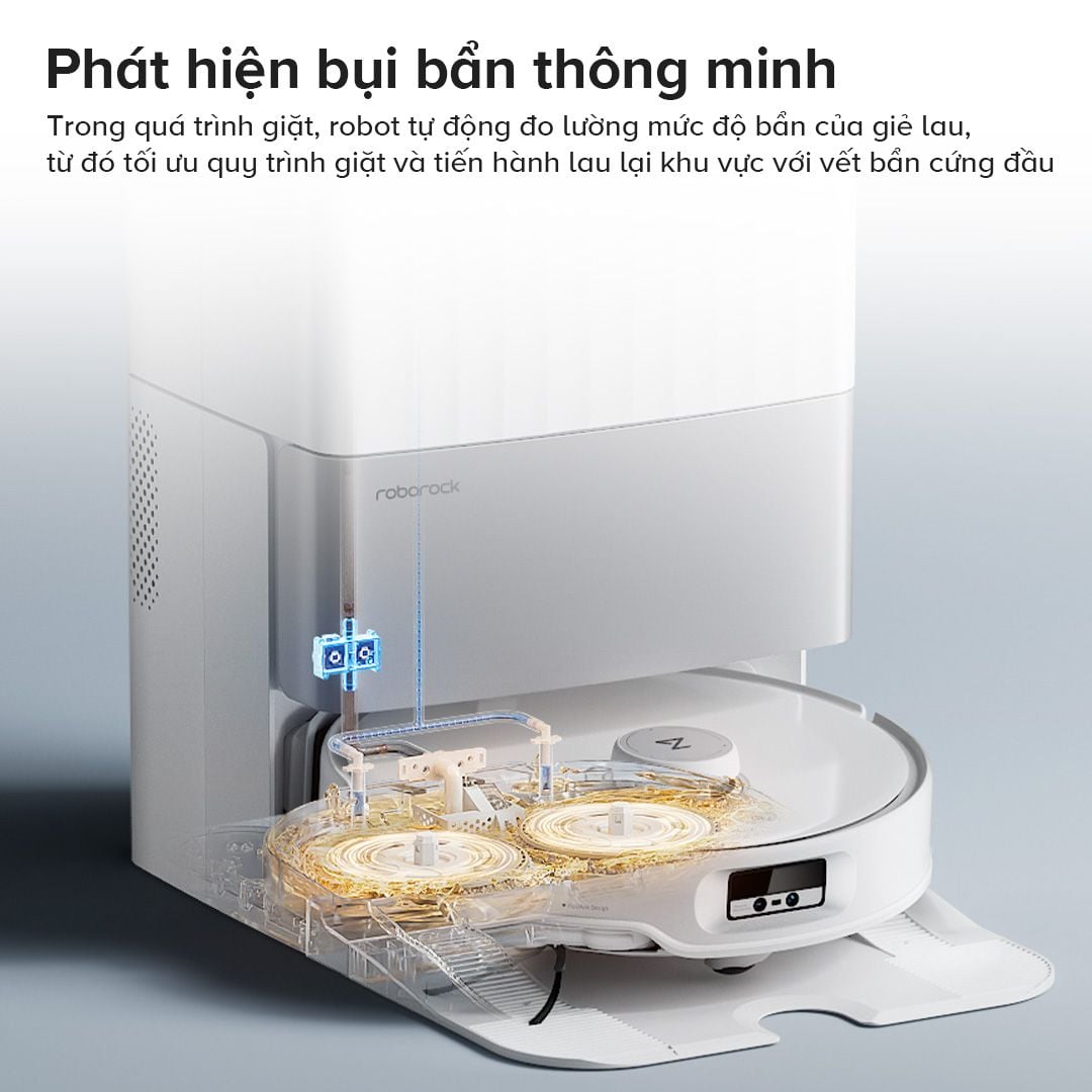Robot Hút Bụi Lau Nhà Roborock Qrevo Edge 5V1