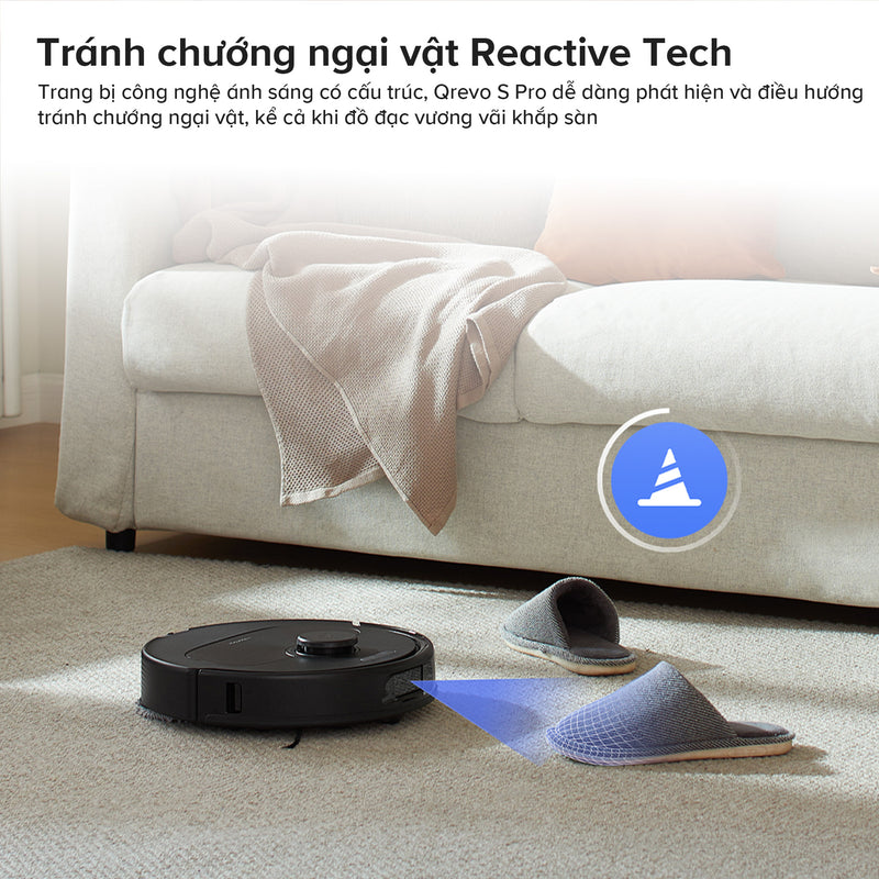 Robot Hút Bụi Lau Nhà - Roborock Qrevo S Pro