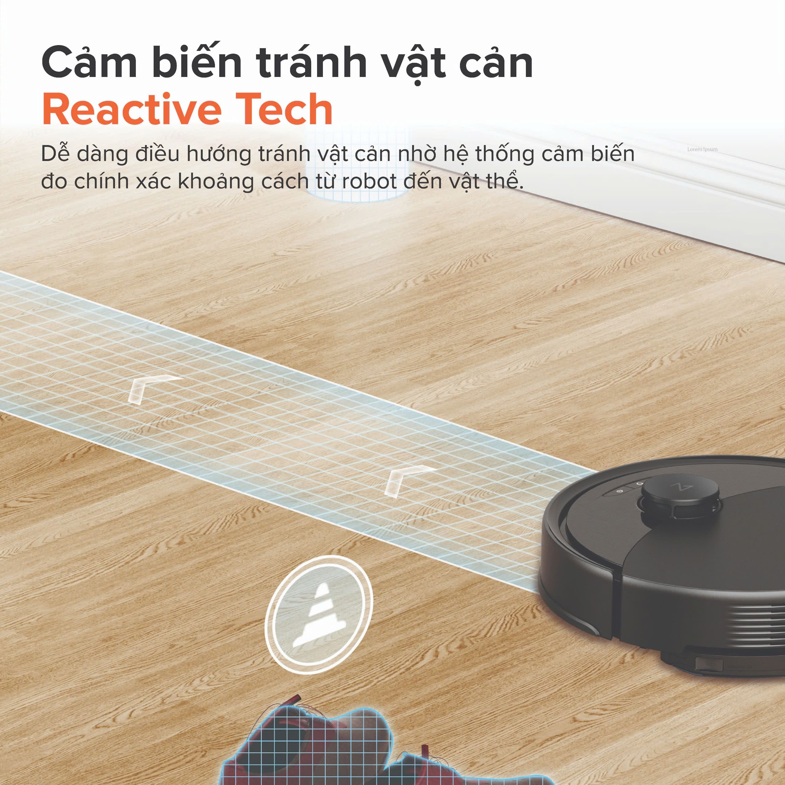 Robot hút bụi lau nhà Roborock Q10 VF+ Đen