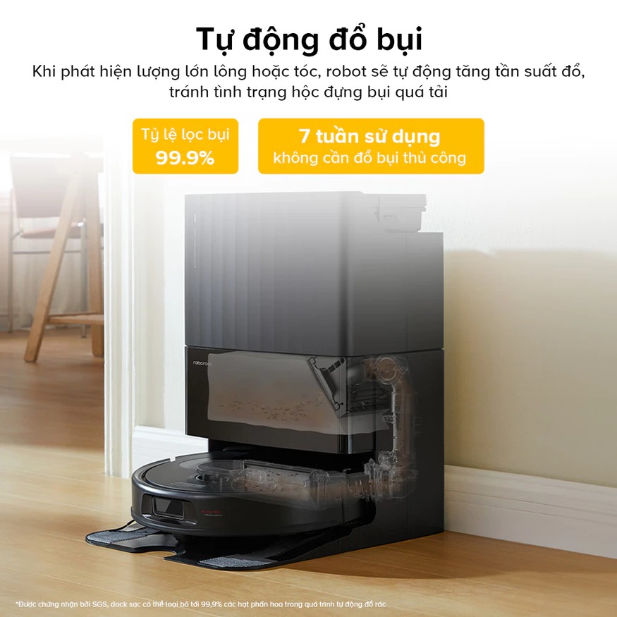 Robot Hút Bụi Lau Nhà Roborock QR 798