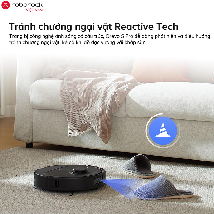 Robot hút bụi lau nhà Roborock Qrevo S Pro