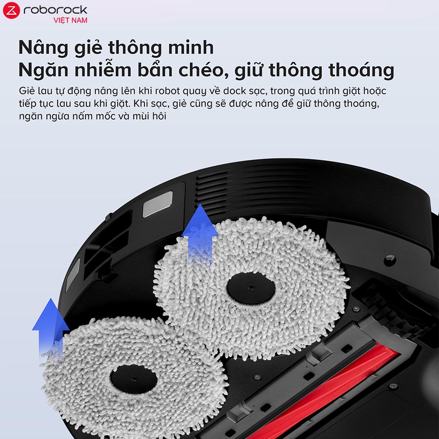 Robot hút bụi lau nhà Roborock Qrevo S Pro