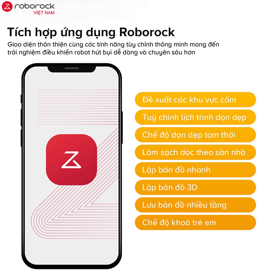 Robot hút bụi lau nhà Roborock Qrevo S Pro