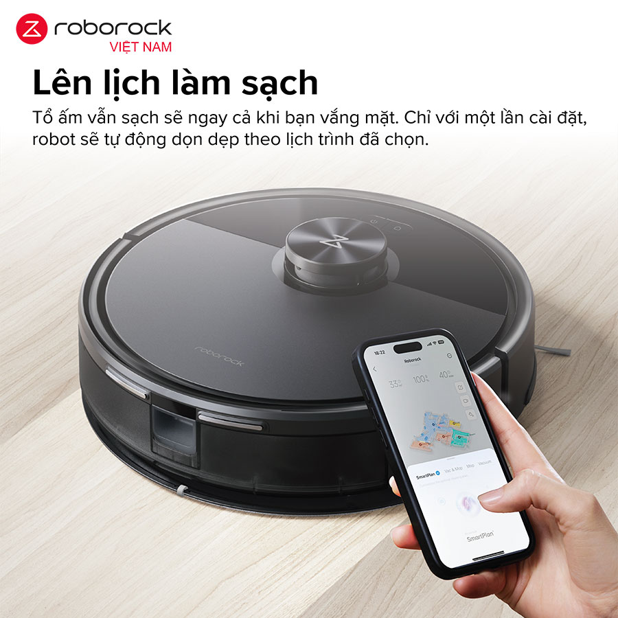 Robot hút bụi lau nhà Roborock Q7 TF+