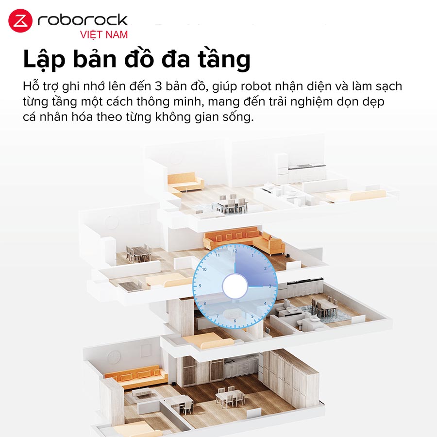 Robot Hút Bụi Lau Nhà Roborock Q10 VF