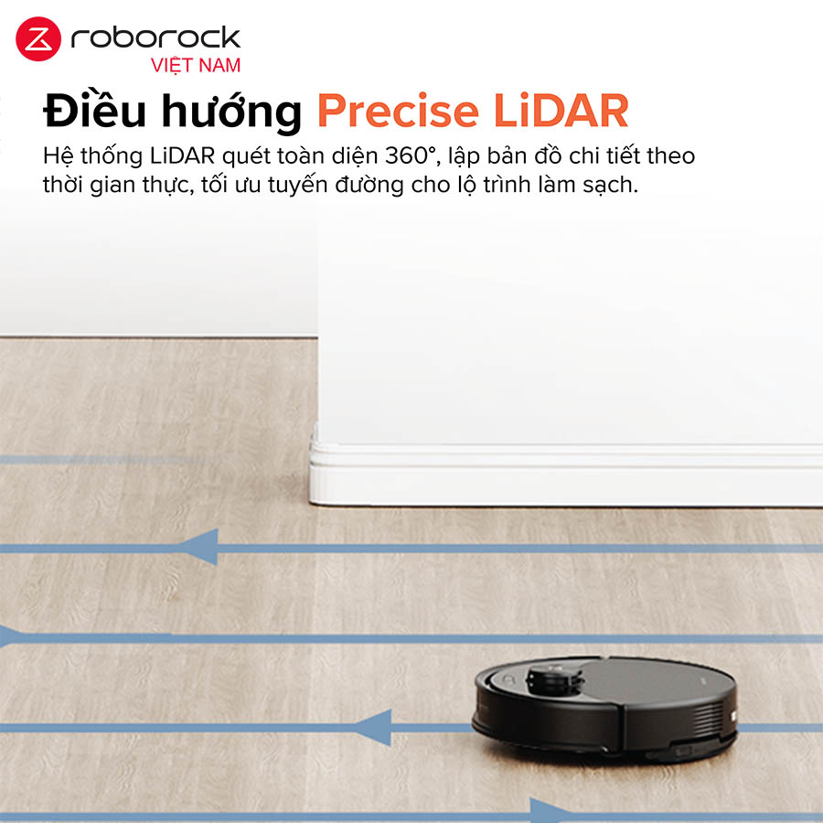 Robot Hút Bụi Lau Nhà Roborock Q10 VF