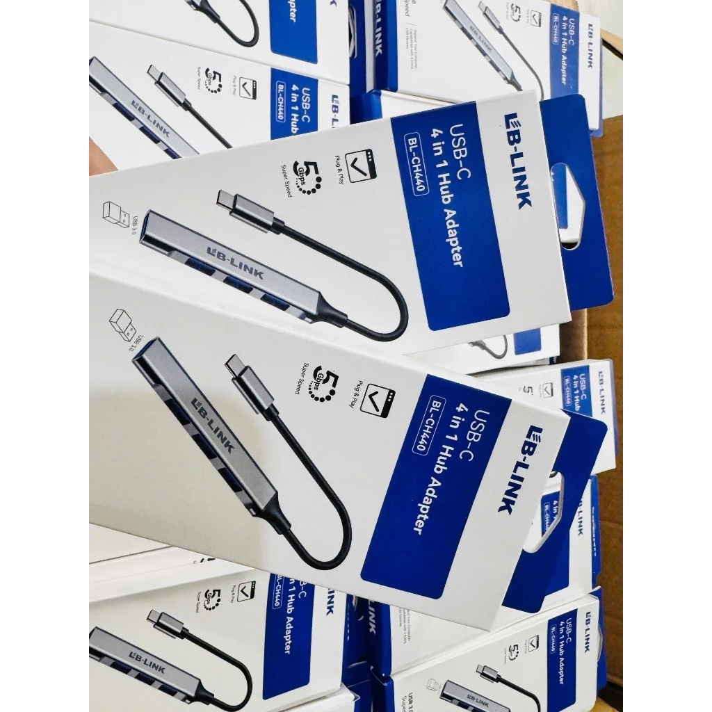 Bộ chuyển đổi LB - Link BL-CH440 Type C to USB 3.0,cho Laptop PC máy tính bàn