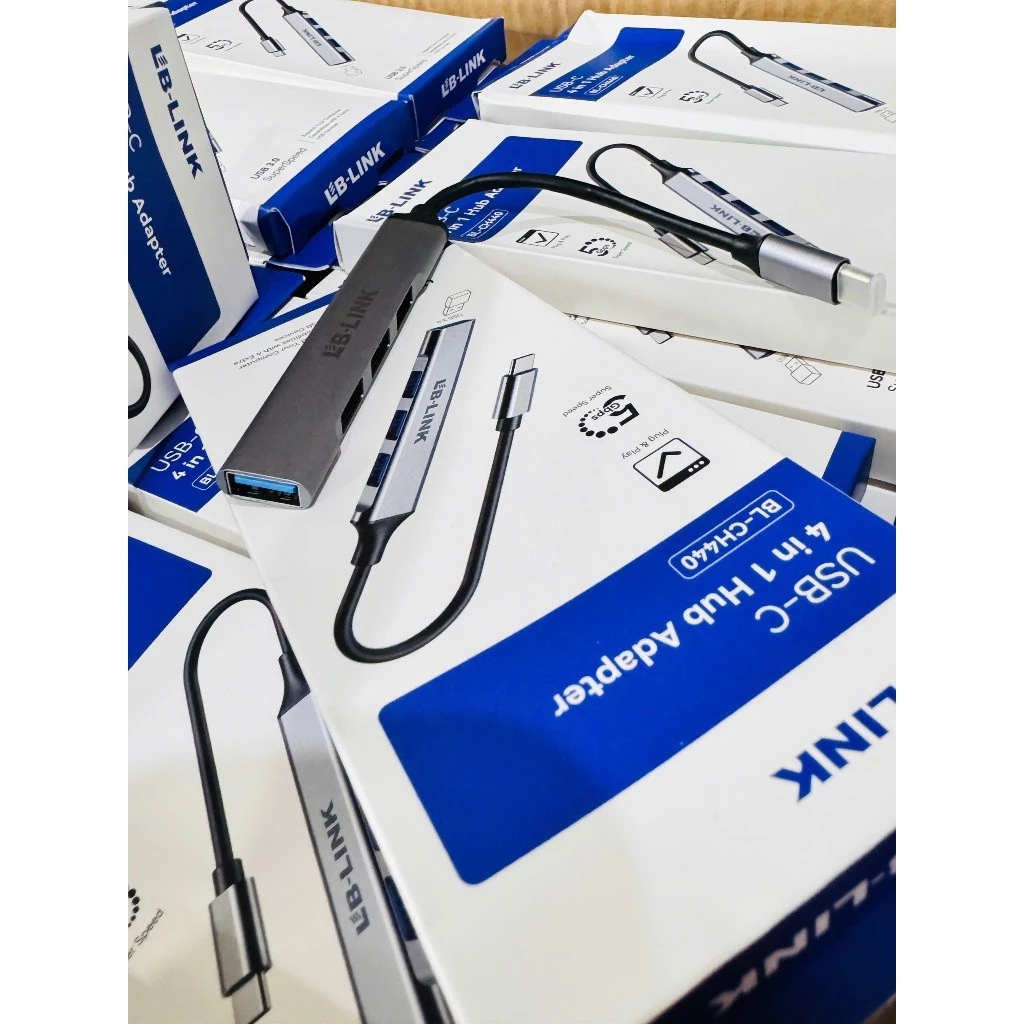Bộ chuyển đổi LB - Link BL-CH440 Type C to USB 3.0,cho Laptop PC máy tính bàn