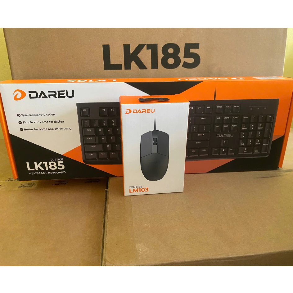 Bàn phím Dareu lk185 + Chuột LM103