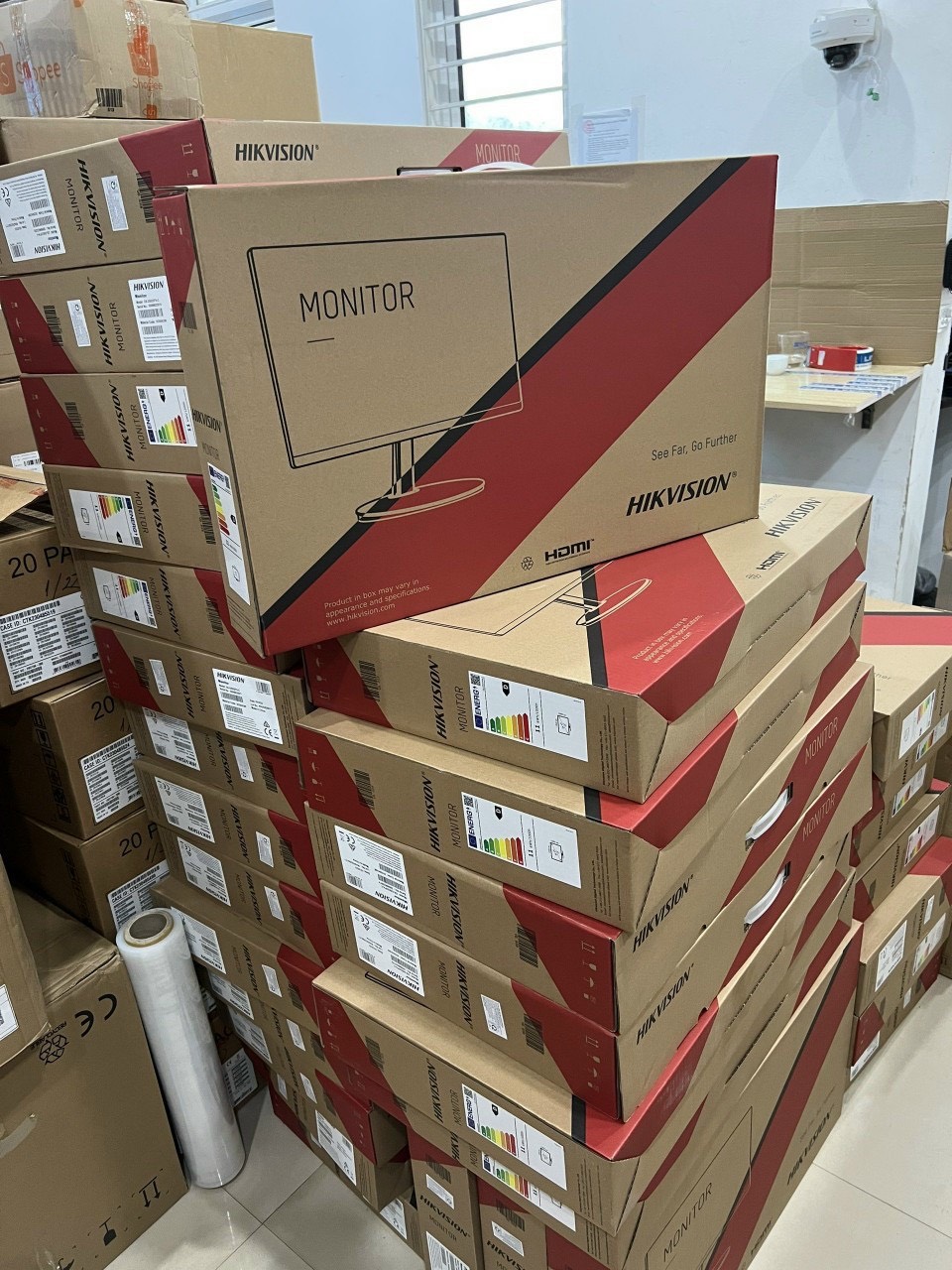 Màn Hikvision 22”,24” full viền chính hãng full Vat