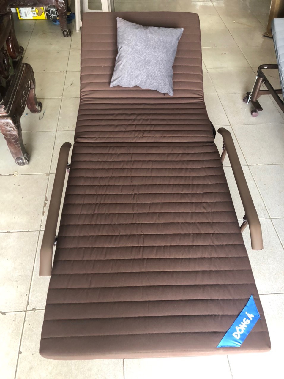 Giường nệm gấp bánh xe Hàn Quốc BK90