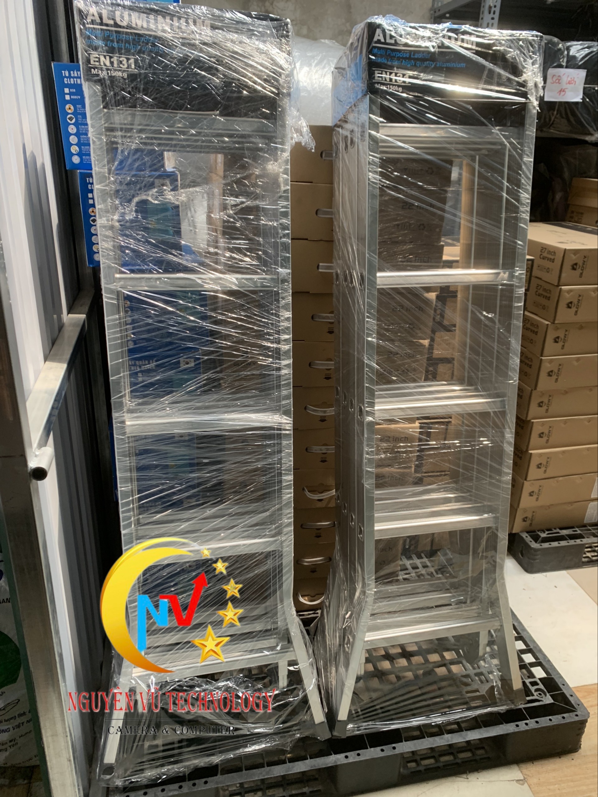 Thang nhôm chữ M BKVINA 4x3