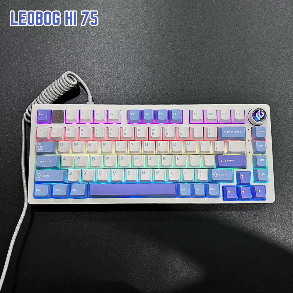 Bàn Phím aula leobog hi75 81 Phím Kết nối USB Type-C