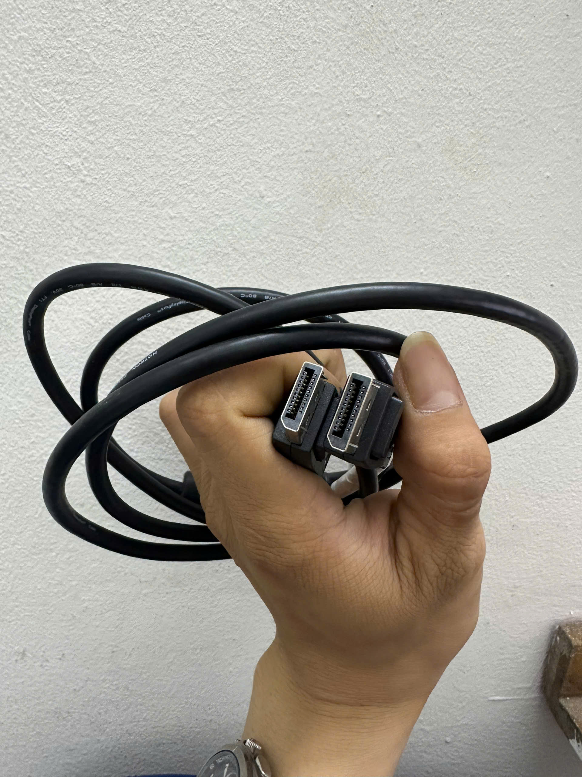Dây Displayport to Displayport Zin 2 Đầu Đực Dài 1.5M loại tốt có chống nhiễu