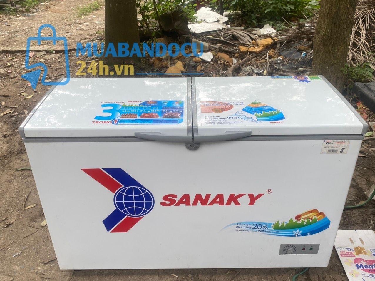 Tủ đông Sanaky VH-4099A1 500 lít, new 96%