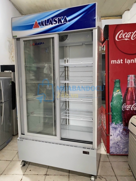 Tủ mát Alaska 2 cánh kính lùa SL-12CS, bảo hành 12 tháng