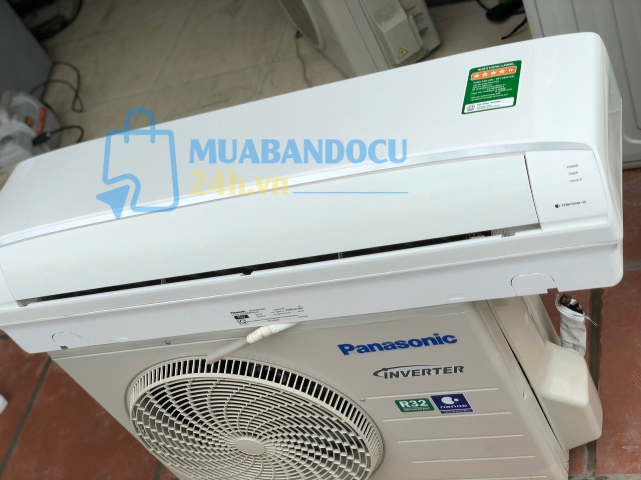 Điều hòa Panasonic 18000BTU Inverter gas R32a, New 95%
