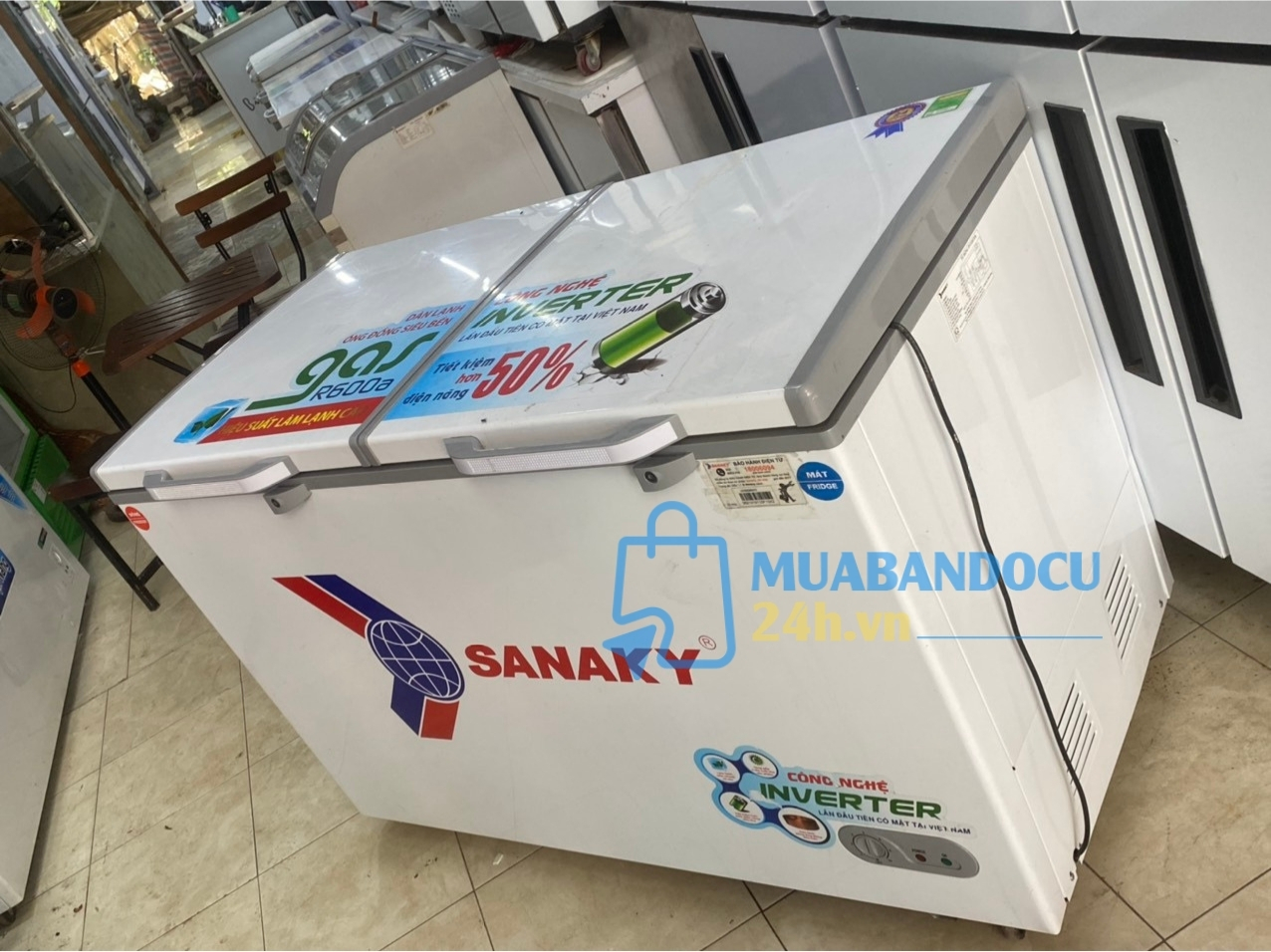 Tủ đông Sanaky 560 lít VH-5699W3 mới 90%