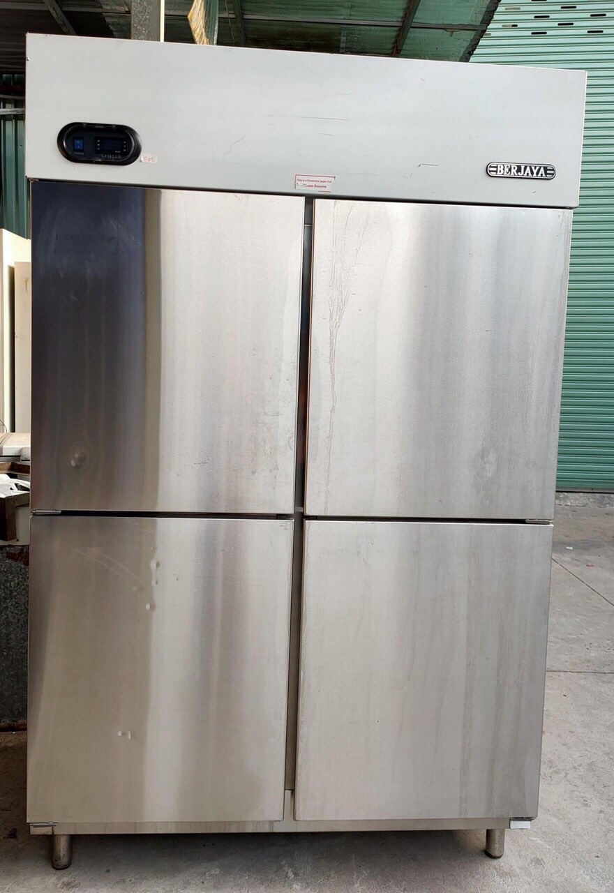 Tủ Đông 4 Cánh Berjaya Inox 1500L BS4DUF/Z, Giá Rẻ Chính Hãng- New 95%