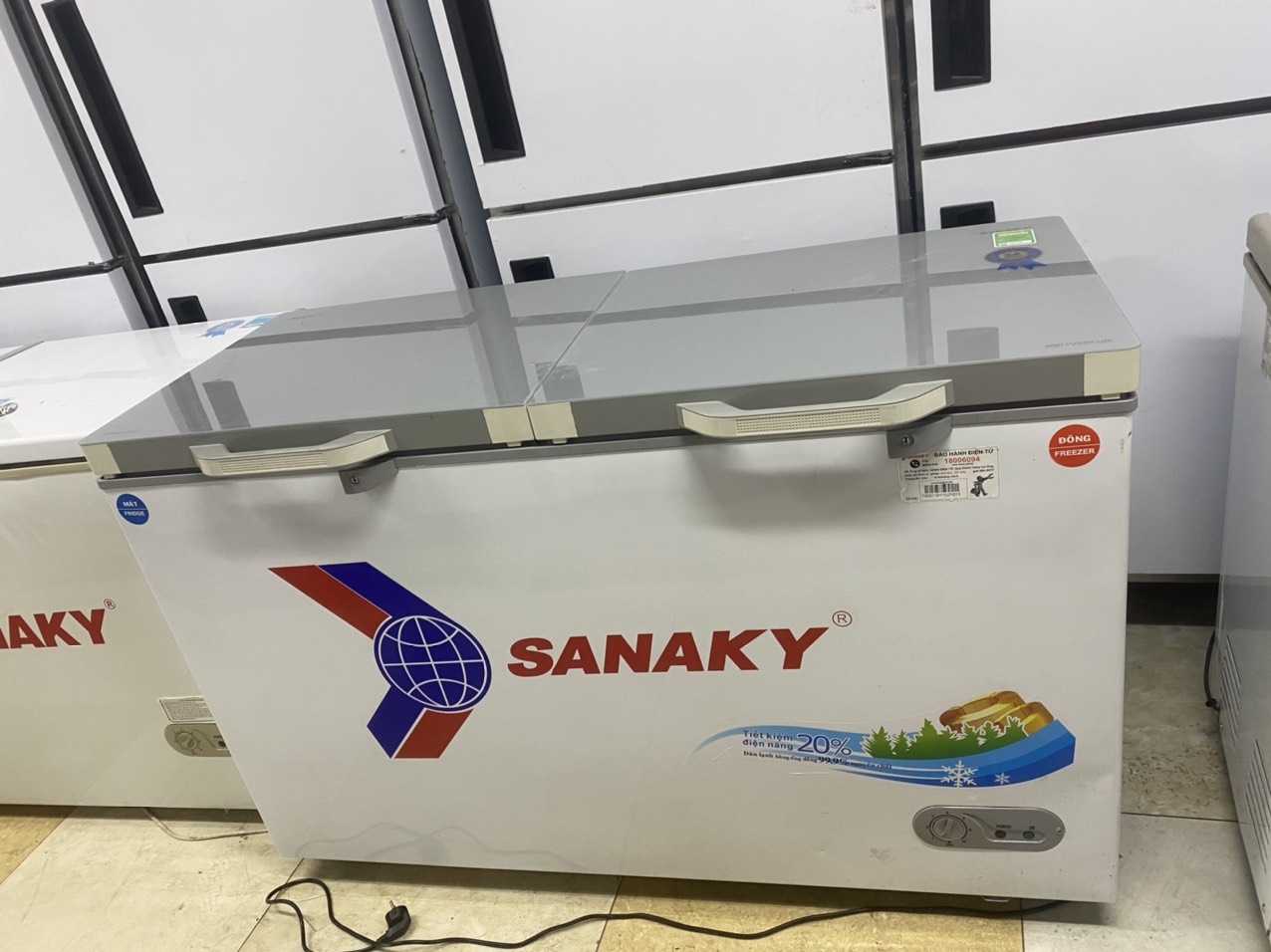 Tủ đông Sanaky 500 lít, mới 97%