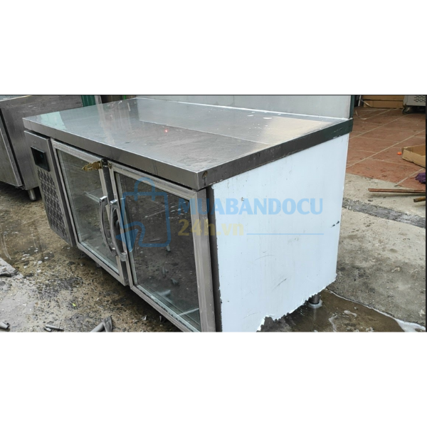 Tủ bàn mát Berjaya mặt kính B2D/C4/600-SM cũ