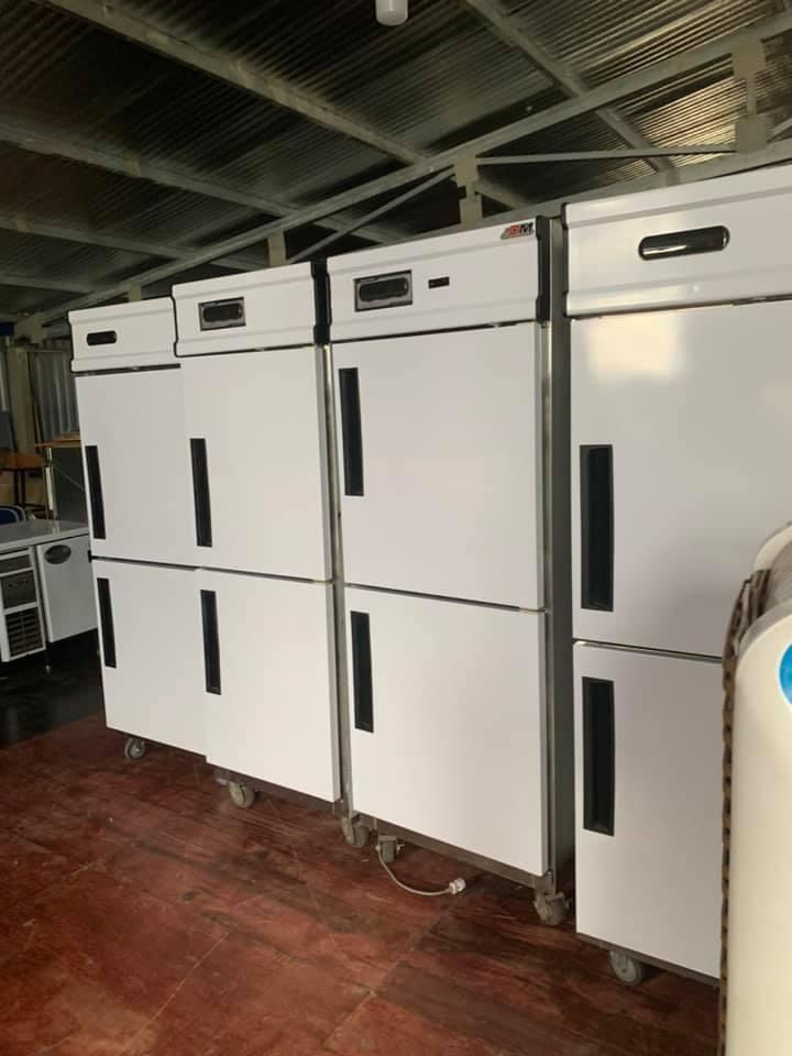 Tủ Đông Inox 2 Cánh Đức Minh 600L, NEW 99%