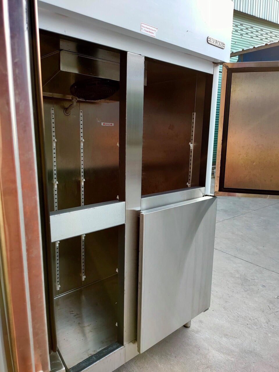 Tủ Đông 4 Cánh Berjaya Inox 1500L BS4DUF/Z, Giá Rẻ Chính Hãng- New 95%