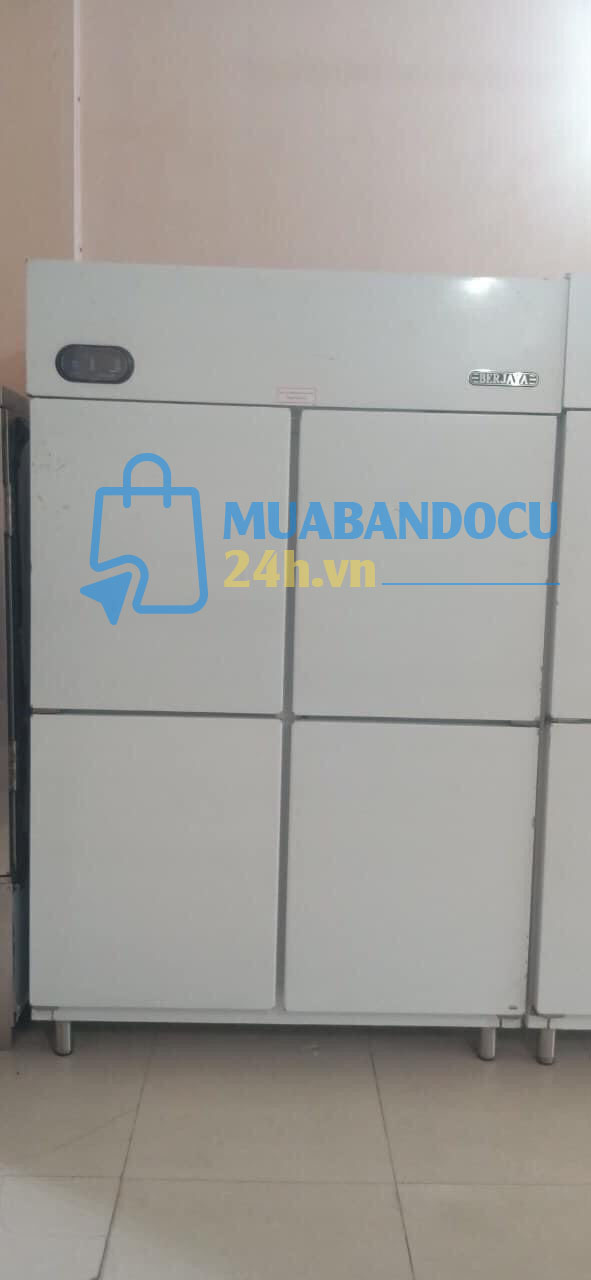 Tủ đông inox 4 cánh Berjaya model BS4DF/F thanh lý