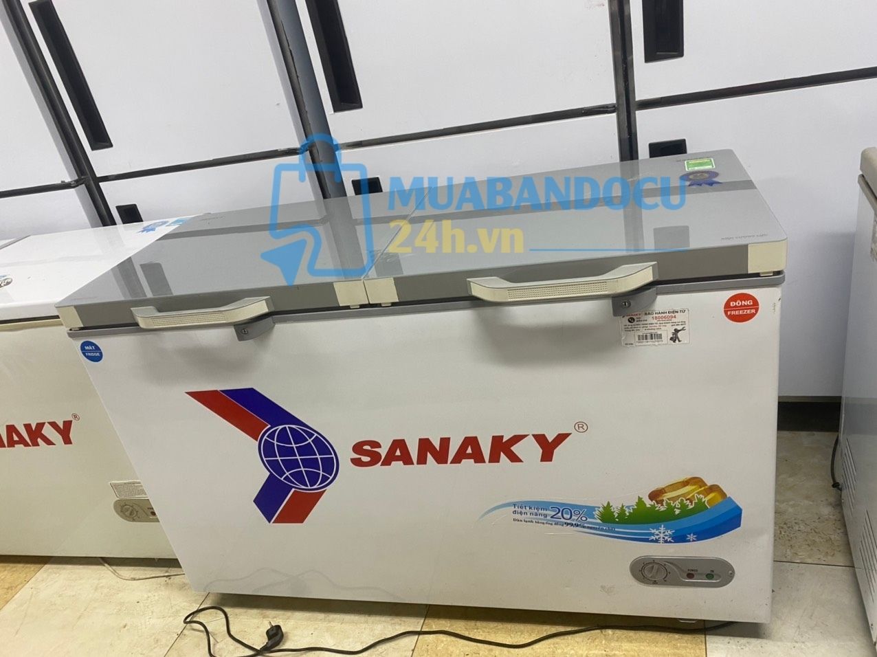 Tủ đông Sanaky 500 lít, mới 97%