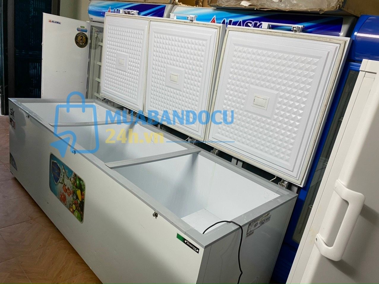 Tủ đông Sumikura 1500 lít, mới 90%