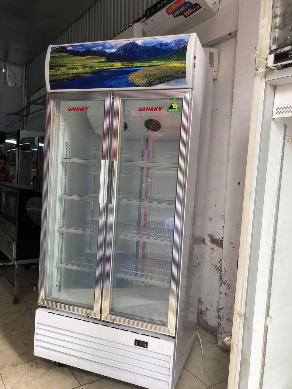 Tủ Mát 2 Cánh Sanaky VH-1009HP_Bảo Hành 06 Tháng-New 99%